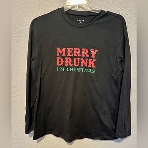 Merry Drunk I’m Christmas Holiday Long Sleeve Top